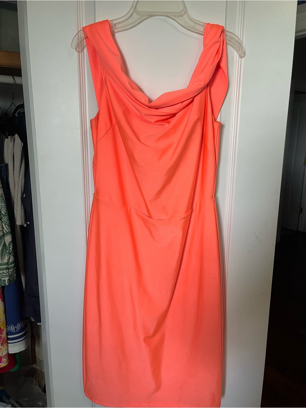 Sherri Hill Orange Dress